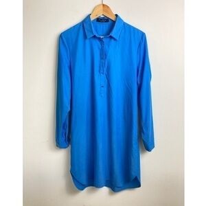 Clara Ibarguren large button down shirt dress